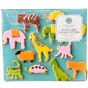 NWT Martha Stewart Collection Noah’s Ark Cookie Cutters Baking Set of 6‎ Animals